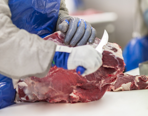 Conditionnement sous vide de viande
